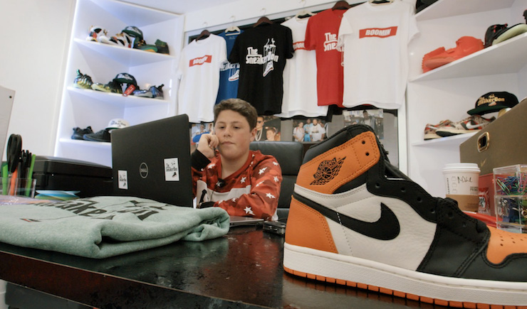 The Teen Sneaker Dealer to the Rich and Famous