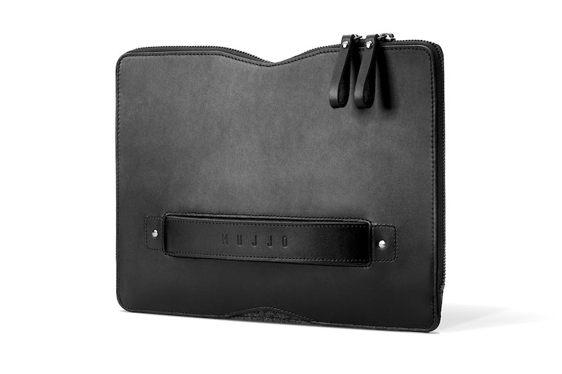 Carry-On Folio Sleeve for 12%22 Macbook - Black - 01