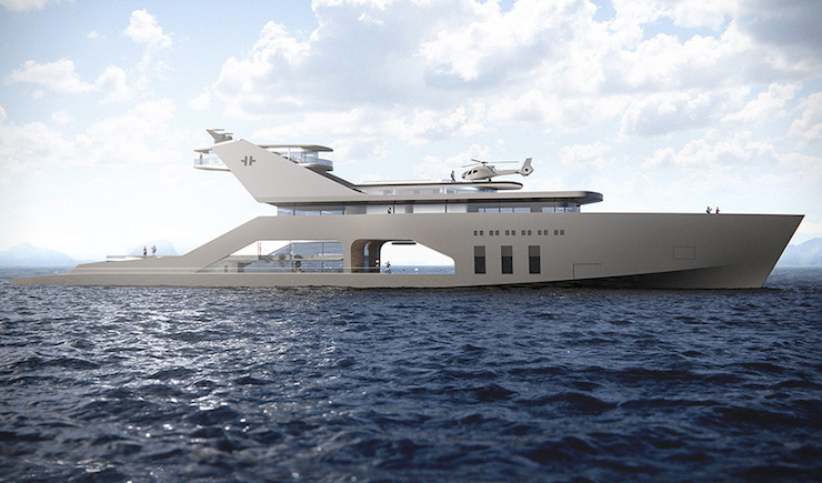 Check Out This 108M Hybrid Super Yacht