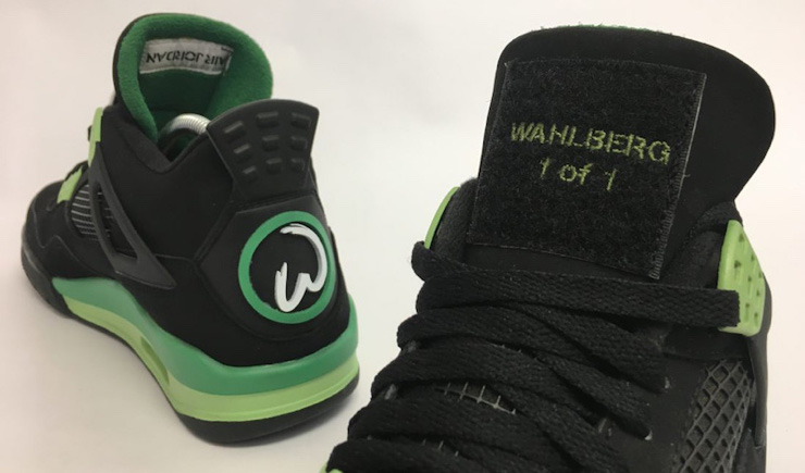 Get a Closer Look at Mark Wahlberg’s 1-of-1 Air Jordan 4