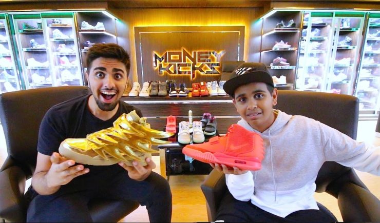 The Kid in Dubai with $1,000,000 in Shoes…