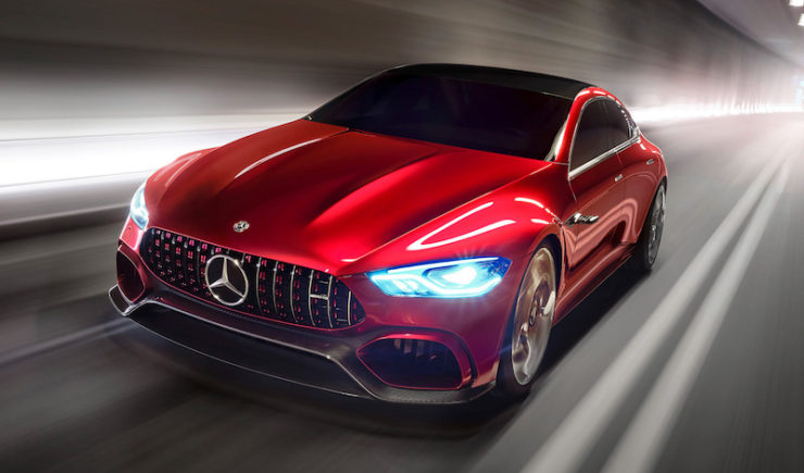 Mercedes-AMG Introduces 4-Door GT Concept