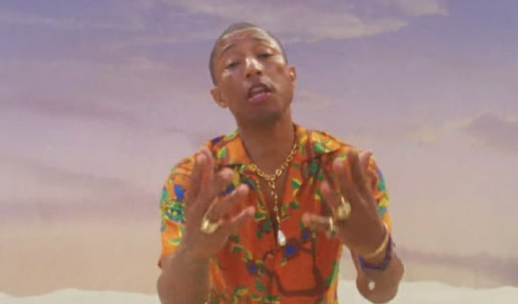 Pharrell, Big Sean, Katy Perry & Calvin Harris Get Vibey In “Feels” Video