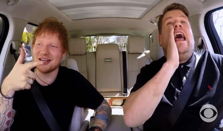 Ed Sheeran Talks Getting Drunk With Justin Bieber & More in Hilarious “Carpool Karaoke”