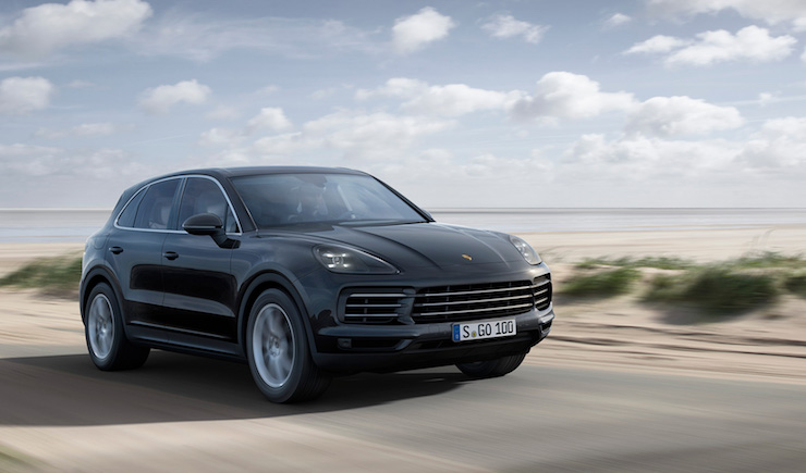 The new Porsche Cayenne in motion