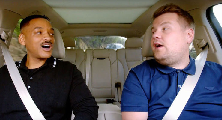 Carpool Karaoke with Will Smith and James Corden