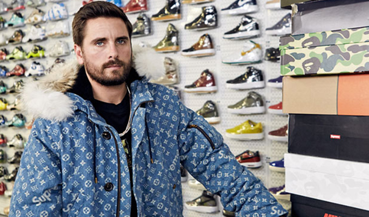 Check Out Scott Disick Sneaker Shopping With Complex