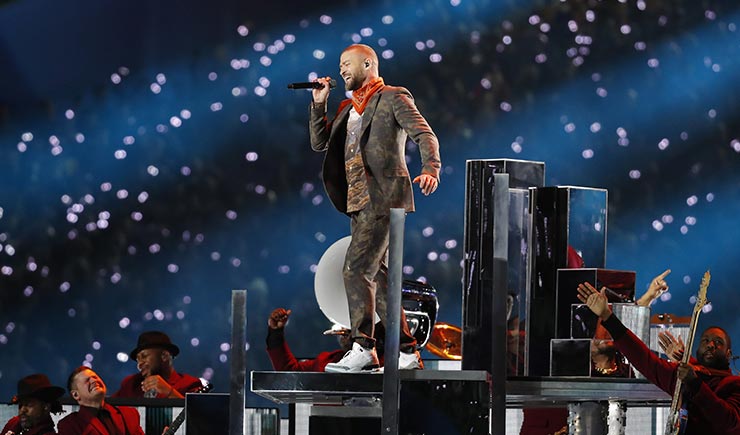 Justin Timberlake Super Bowl LII Halftime Show