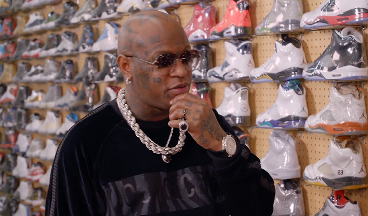 Birdman Goes Sneaker Shopping With Complex