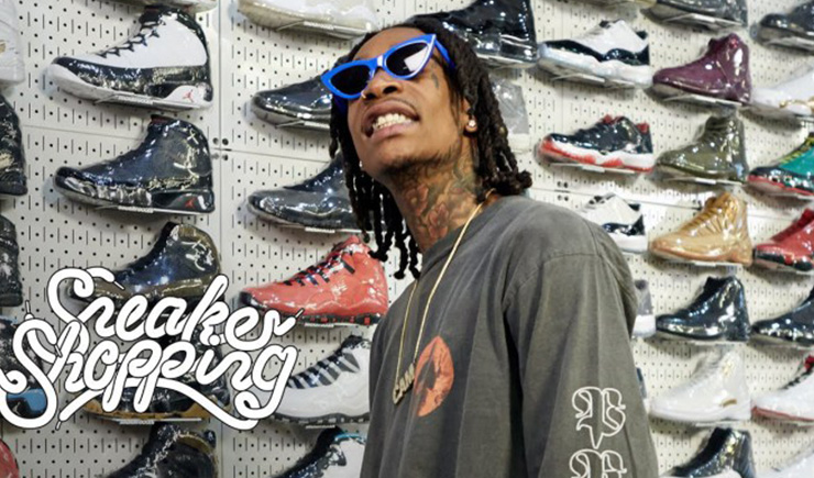 Wiz Khalifa Goes Sneaker Shopping With Complex